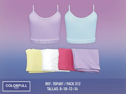 TOP MUJER COLORFULL REFERENCIA: 601