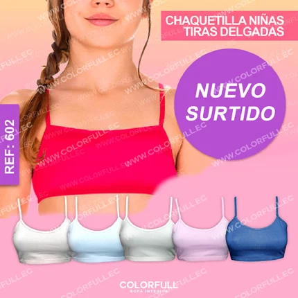 CHAQUETILLA NIÑA COLORFULL REFERENCIA: 602