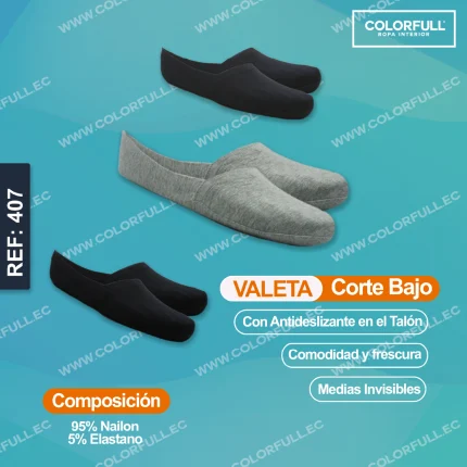 VALETAS HOMBRES  U:? REF:407