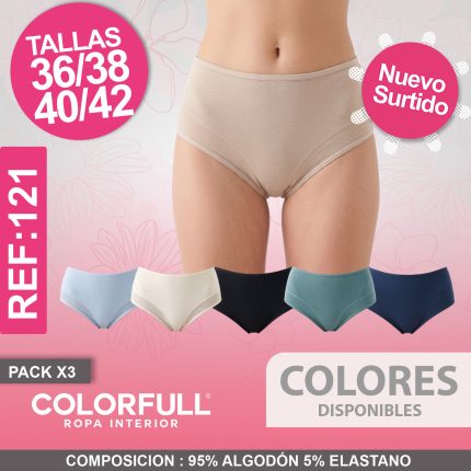 COLORFULL MUJER    REF:121