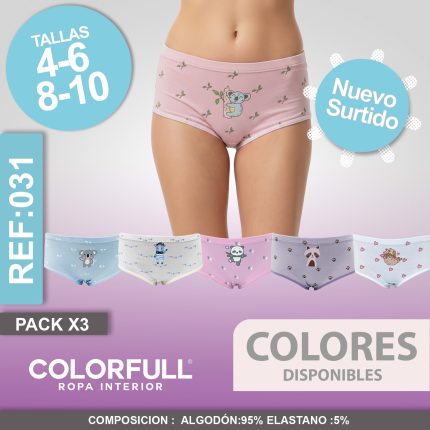 COLORFULL NIÑA REFERENCIA: 031