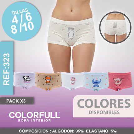 COLORFULL NIÑA REFERENCIA: 323