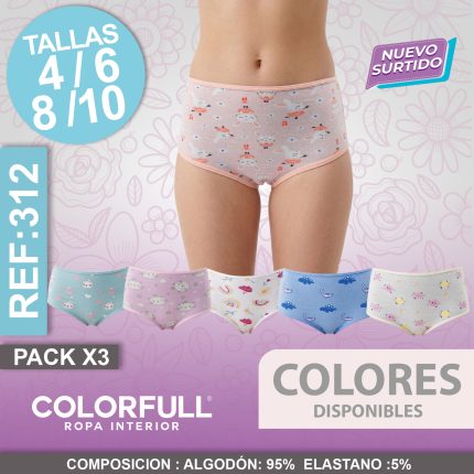 COLORFULL NIÑA REFERENCIA: 312